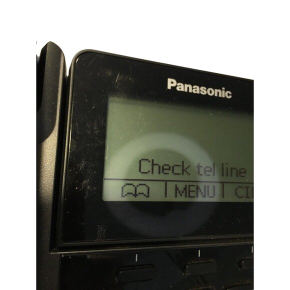 Panasonic Corded Cordless Telephone System Combo 5 Pc Tested Works KX-TGF350 - Picture 2 of 6